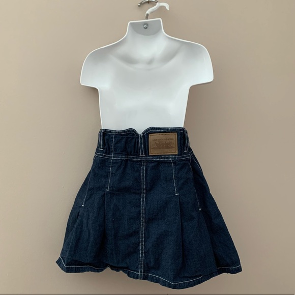 NWOT Levi’s Denim Girls Skirt - Size 7 - Picture 2 of 4